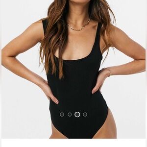 ‼️ LAST CHANCE ‼️  ASOS black scoop neck bodysuit